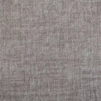 Fauteuil pivotant rond en chenille gris et blanc, une place