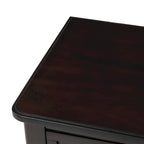 Console à 3 tiroirs multicolore avec étagère inférieure