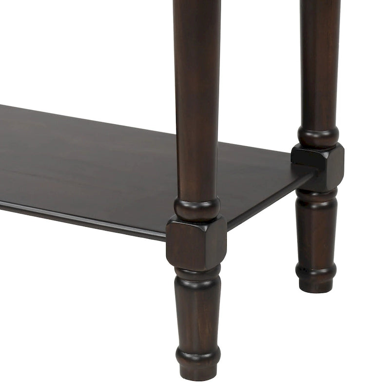 Console à 3 tiroirs multicolore avec étagère inférieure