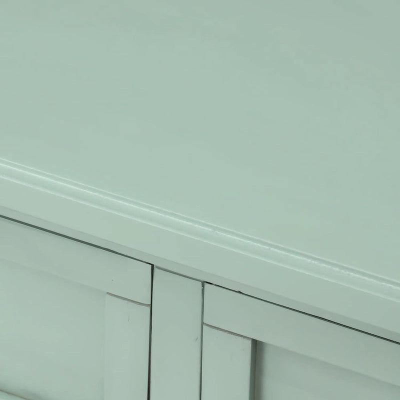 Console à 3 tiroirs multicolore avec étagère inférieure