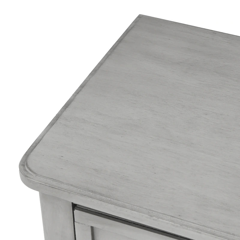 Console à 3 tiroirs multicolore avec étagère inférieure