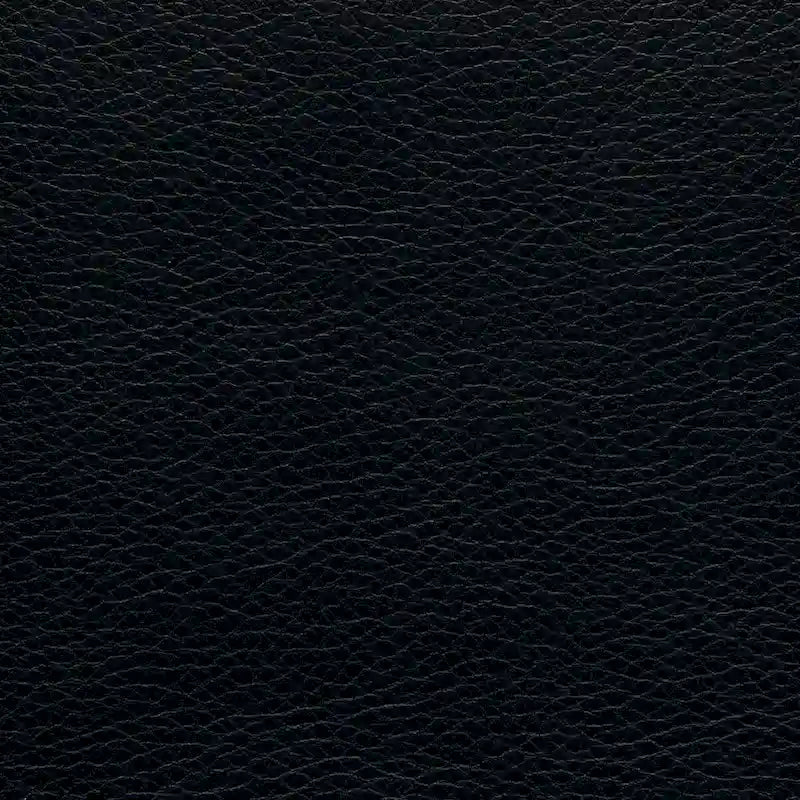 Chaise de bureau mi-hauteur en similicuir noir / chocolat / anthracite, unitaire