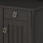 Bureau d'angle en L noir, 1 personne