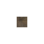 Table d'appoint ronde en placage marron, lot de 2 – 50,8 cm L x 50,8 cm P x 51,13 cm H